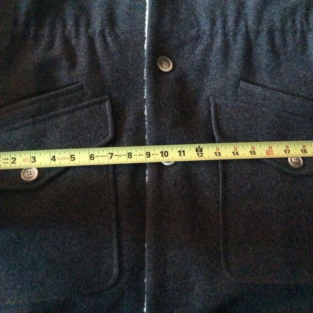 Pendleton Portland Collection Wool Coat Shearling Lined XS - Picture 4 of 4